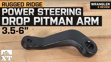 Jeep Wrangler Rugged Ridge Power Steering Drop Pitman Arm for 3.5-6" Lift (2007-2018 JK) Review
