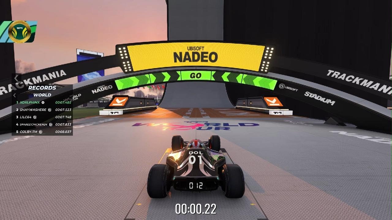 Trackmania Under 10 seconds 2 "wr map #13"