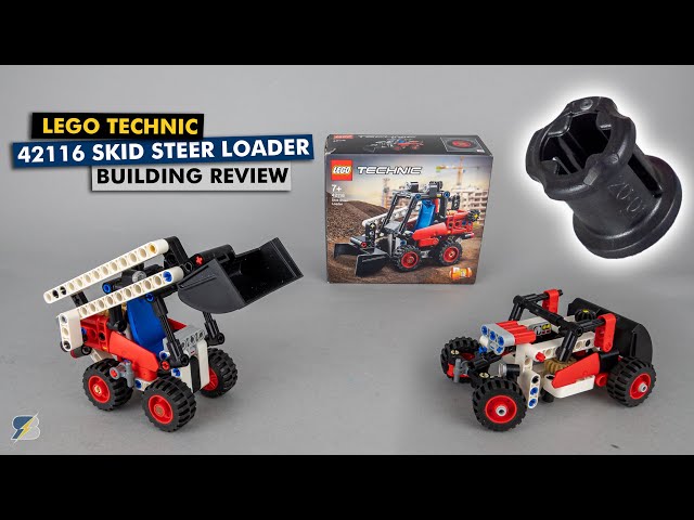 The return of the black bush 42116 Skid Steer loader building review YouTube