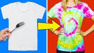 How to upgrade your t-shirts i love clothes transformation hacks! they
let you express creativity and uniqueness the max! if accidentally
spilled...