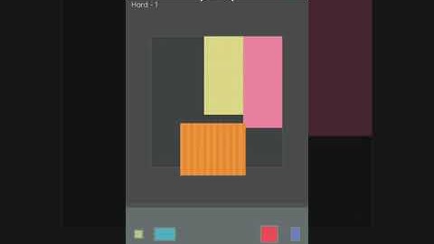 Puzzlerama Tangram Rectangle Hard #1