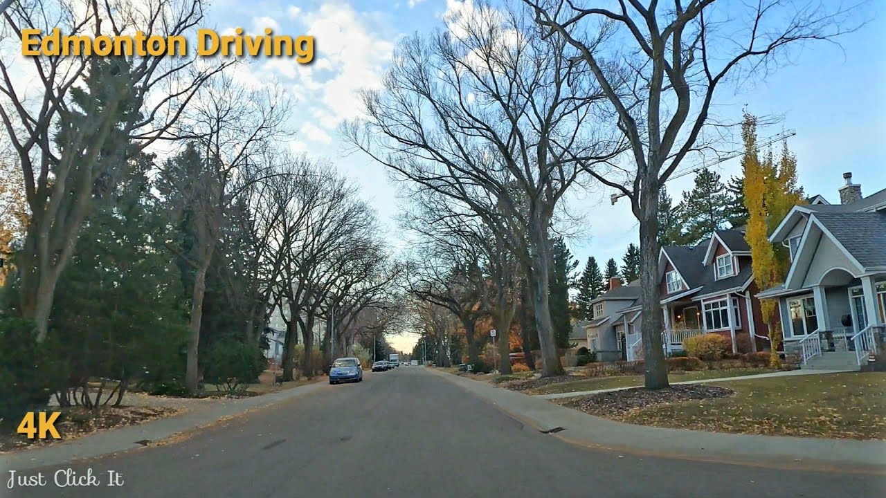 Driving around Windsor Park Neighborhood, Edmonton, AB, 🇨🇦 YouTube