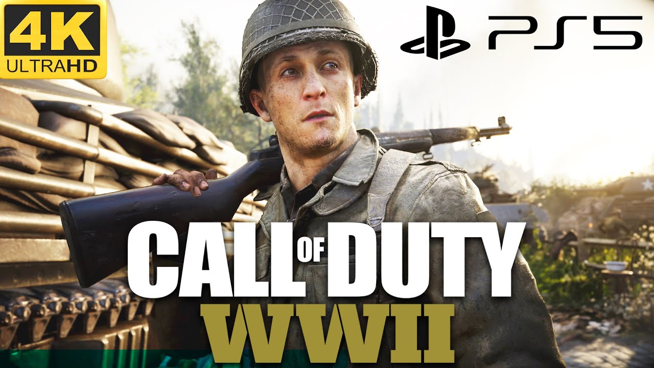 Call of Duty: WWII (PS5) 4K 60FPS HDR Gameplay - (Full Game) 