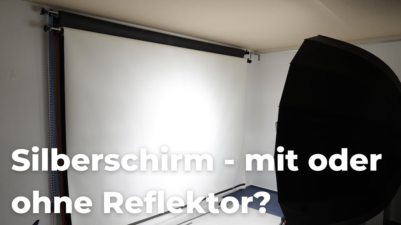 Godox UB-165S Parabolic Schirm - mit oder ohne Reflektor?