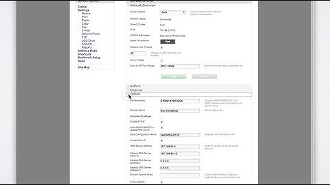 Lexmark Printer Security—Disabling TCP/IP port access