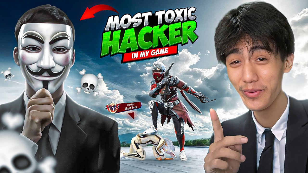 Most Toxic Hacker Targeting Me in Whole Game Shamelessly🤡😹
