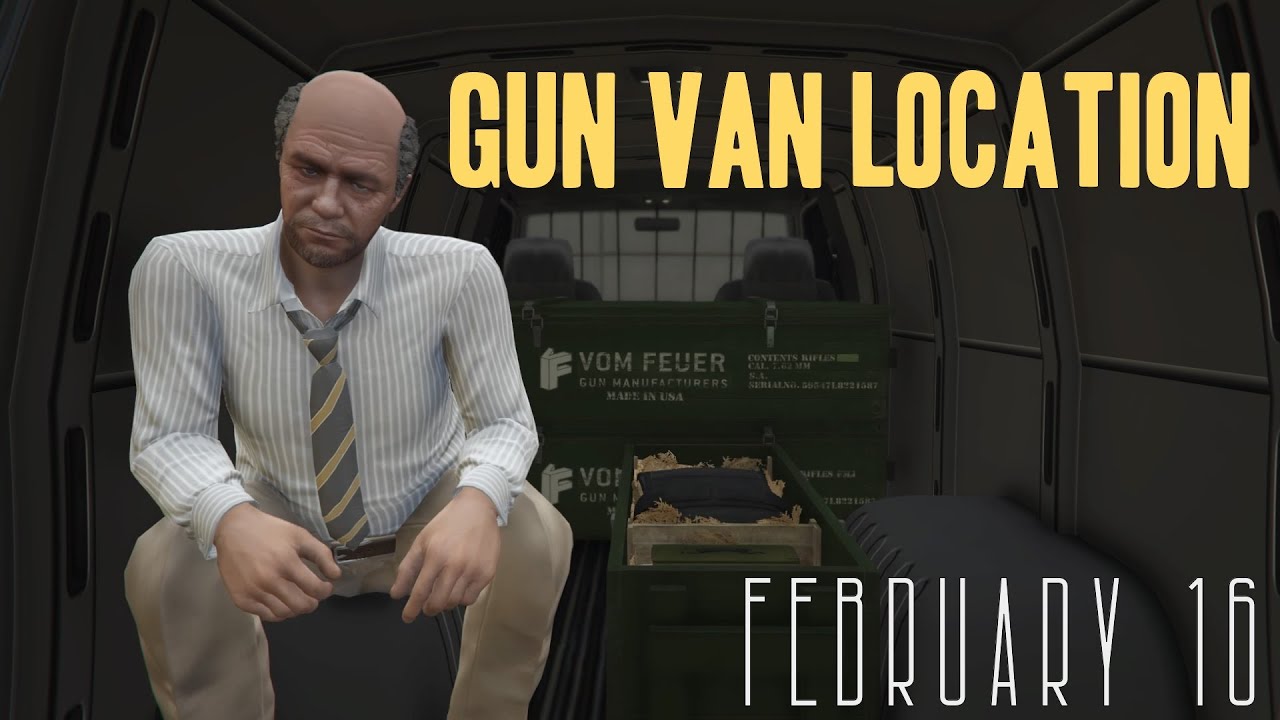 GTA Online Gun Van Location For February 16 | Railgun Location Guide