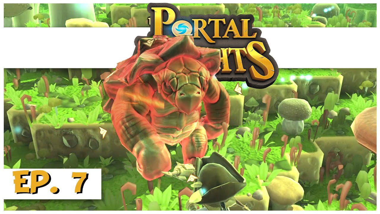 Portal Knights Ep. 7 Finding Iron Ore! Let's Play Portal Knights