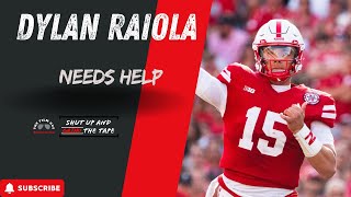 Nebraska's Dylan Raiola Needs a LOT of Help in 2025 | Film Says Cornhusker QB is Playing Like a Pro