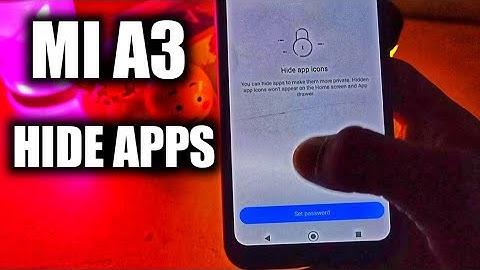 [ MI A3 ] Hide Apps On Mi A3 | Mi a3 hide apps [ Part - 2 ]