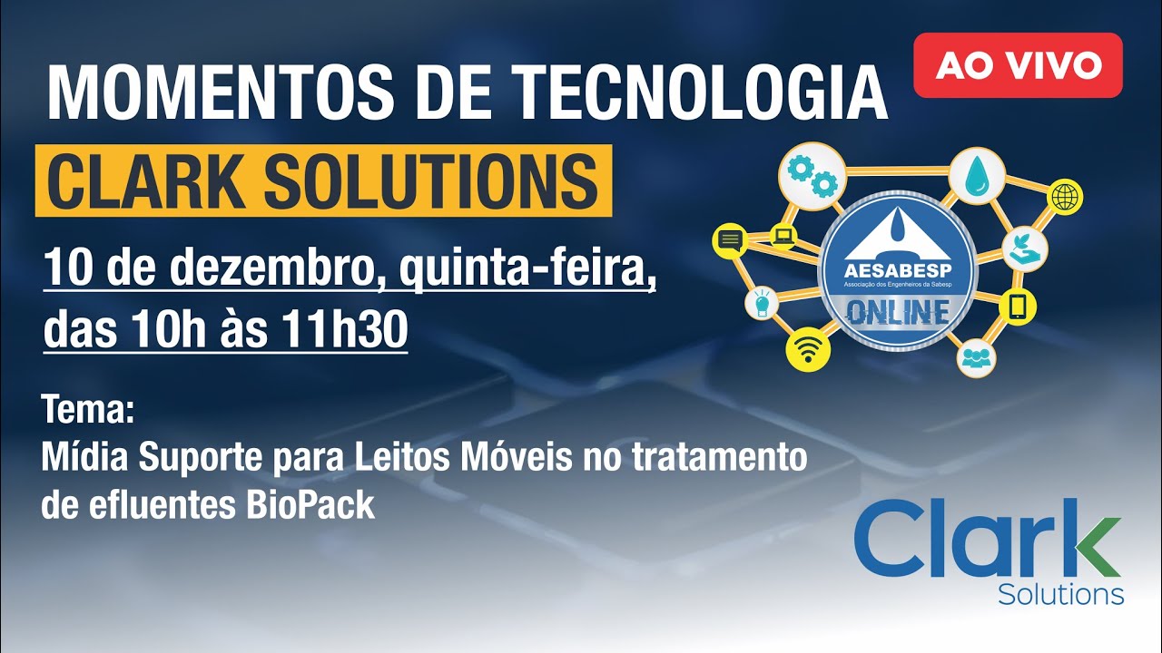 Mídia Suporte para Leitos Móveis no Tratamento de Efluentes BioPack - Clark Solutions
