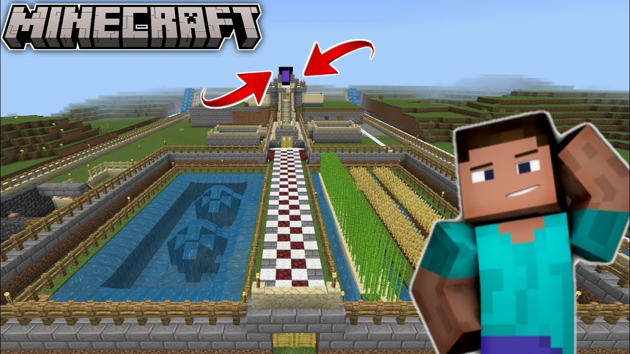 FINALLY I MADE MY CASTLE | MINECRAFT GAMEPLAY #23 - YouTube