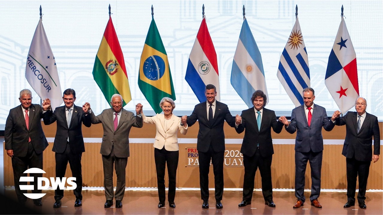 FULL HISTORIC CEREMONY: EU & Mercosur Seal Landmark Free Trade Deal ...