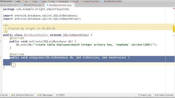 Android SQlite to Add and Display