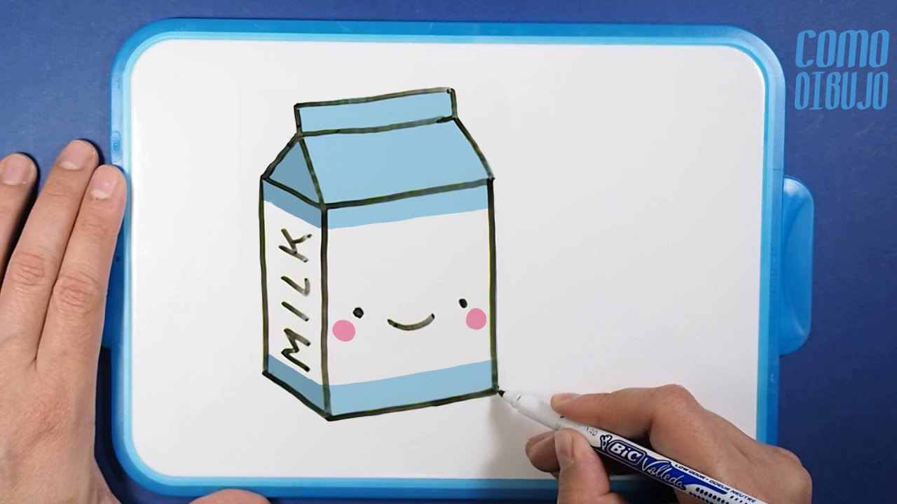 Como Dibujar Una Caja De Leche Kawaii Paso A Paso Dibujos Kawaii