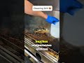 Limpieza de parrilla con hielo: un truco rápido y eficaz para eliminar la grasa