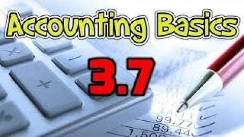 Accounting Basics 3.7: Closing Journal Entries