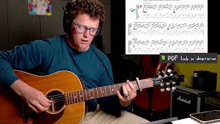 With the Ink of a Ghost Guitar Tutorial // Jose Gonzalez