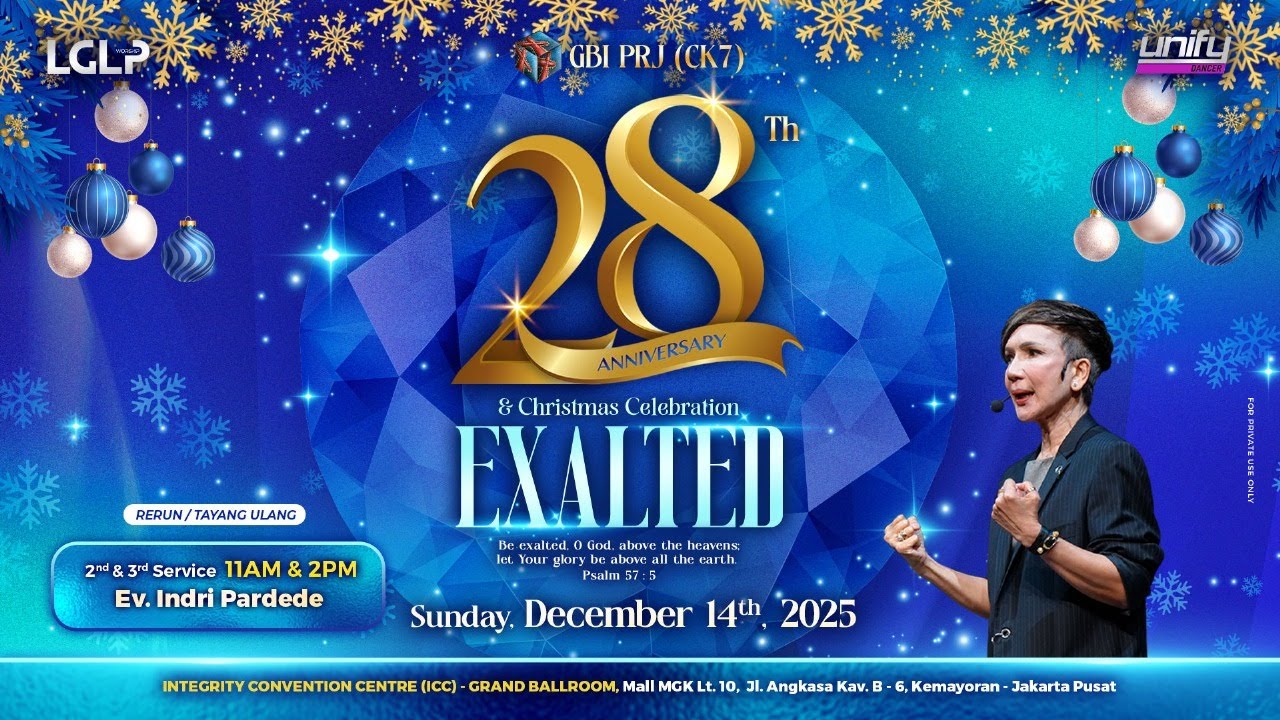 EXALTED - Ev. Indri Pardede - Onsite II - III 14 Desember ‘25