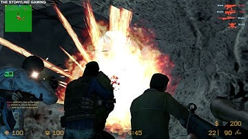 Counter Strike : Source - Snowbomb - Gameplay "Terrorist Forces" (with bots) No Commentary