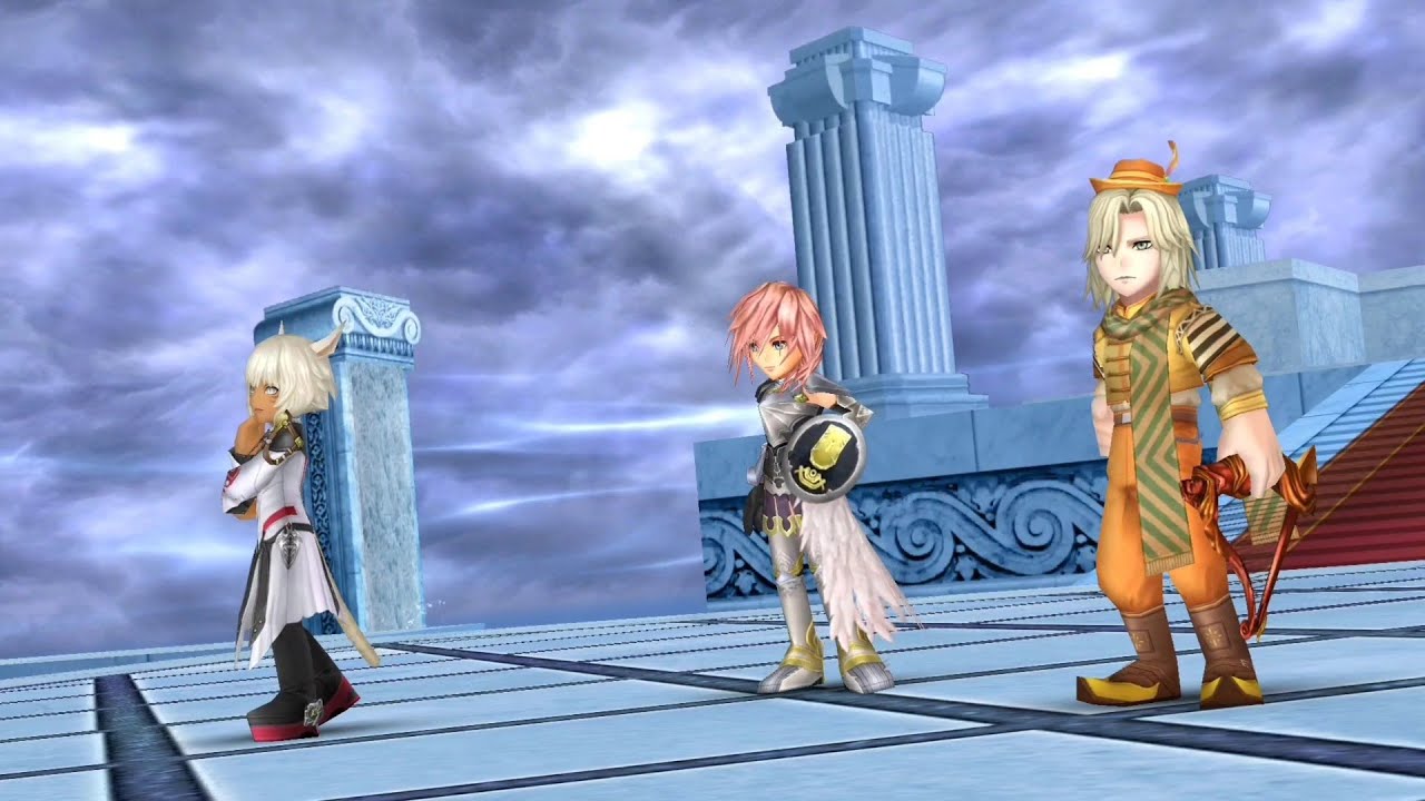 [DFFOO Commentary] His Raging Blade Lufenia - Garland BT Raid (Y'shtola, Lightning, Edward)