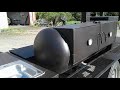 Custom Metal Projects 150 gallon smoker