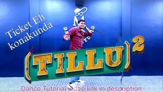 Ticket Eh Konakunda Dance Cover Tillu Square Siddu,Anupama Mgs Dance Studio