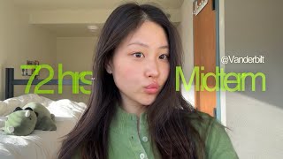 72hrs midterm vlog @vanderbilt | ft. cramming, pitch comp, consulting, crash outs, squishmellow