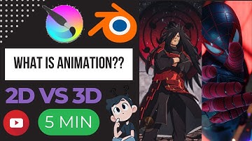 What is Animation? 2D vs 3D Animation Explained!