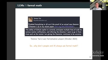 Adv. LLM Agents MOOC | UC Berkeley CS294-280 Sp25 | Informal+Formal MathReasoning by Sean Welleck