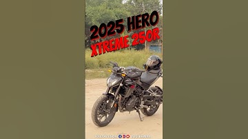 2025 Hero Xtreme 250R | Xtreme 250R | Xtreme 250R Ride #shorts #xtreme250r #xtreme125r #biker