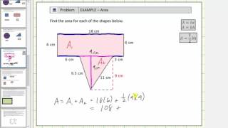 Find the Area of a Shape by Decomposing the Area
