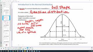 math 1030 Normal Distribution video 1
