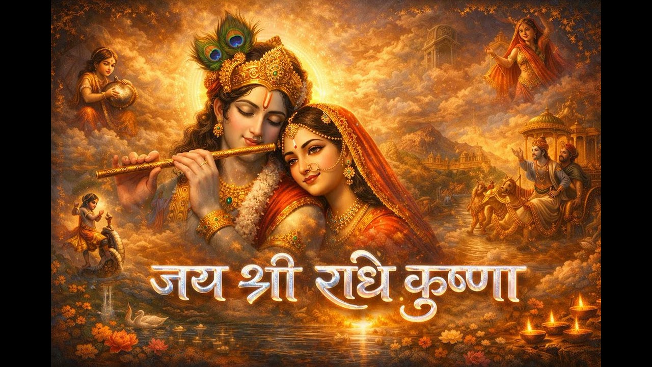 मनलाई अदभूत शान्ति दिने 'राधे कृष्ण' भजन | Raag Bhairav | जय श्री राधे कृष्ण