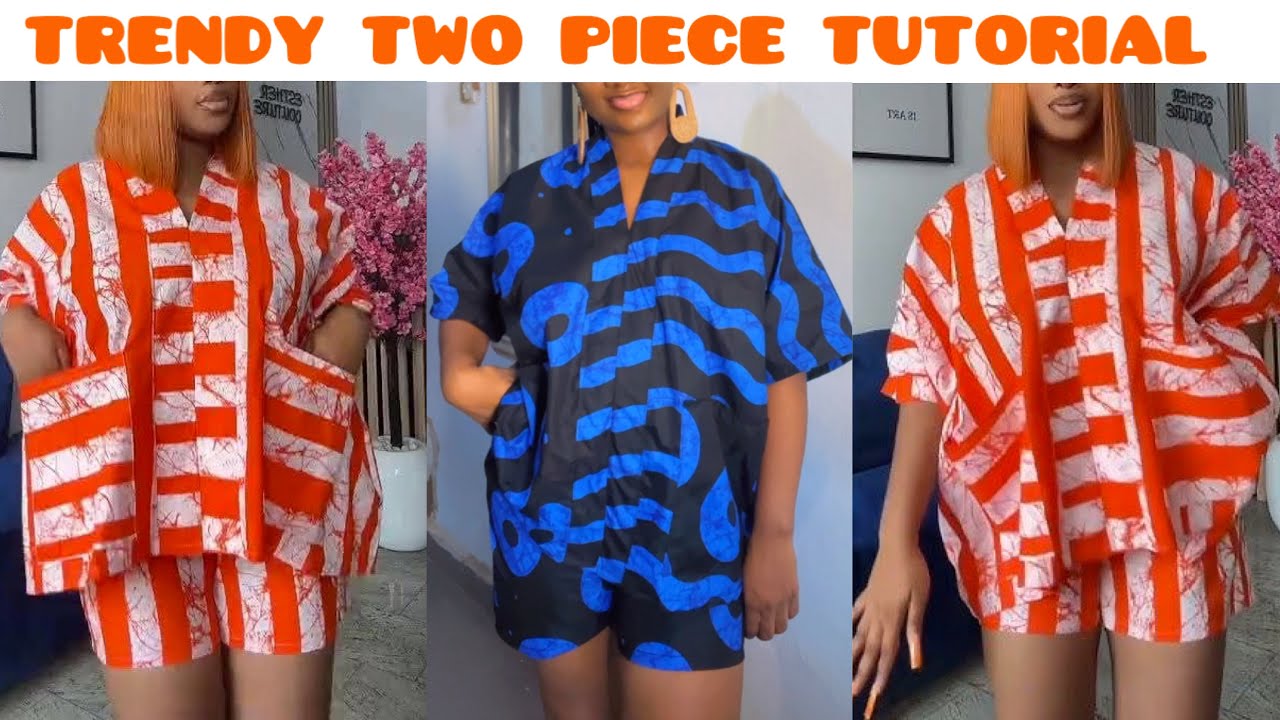 Как сшить повседневный комплект из двух частей: шорты и юбка | Урок по пошиву комплекта из шорт и...