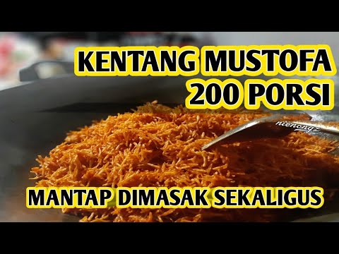 Resep Kentang Mustofa Untuk 100 Porsi