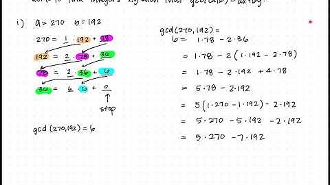 Euclidean Algorithm