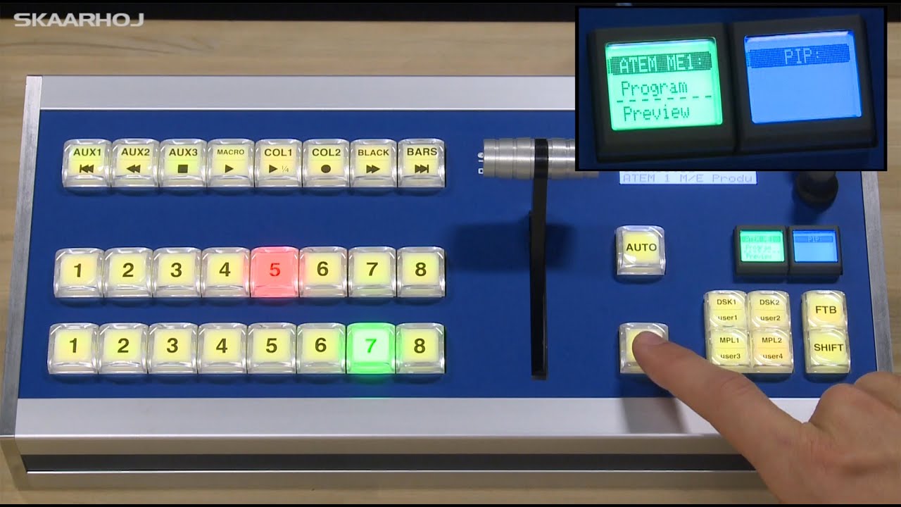 LEGACY - C201 Desktop Controller with ATEM, HyperDeck and VideoHub Control