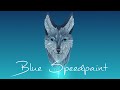 Blue speedpaint gift for blueheart417