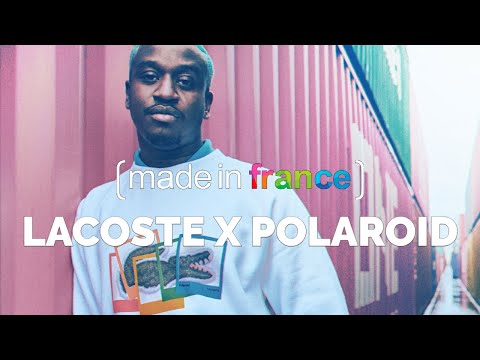 LACOSTE x POLAROID : un partenariat haut en couleurs - Made In France