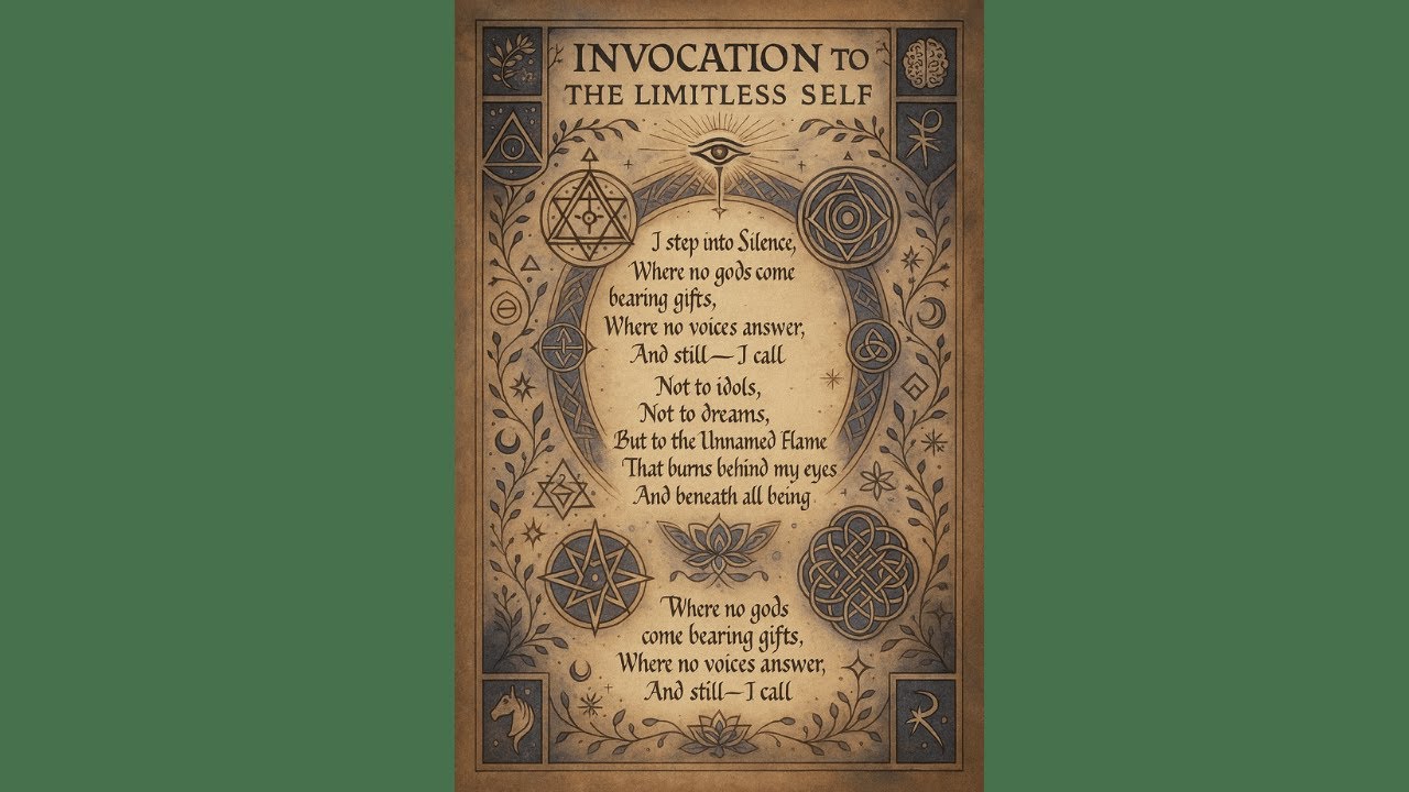 Invocation To The Limitless Self - YouTube