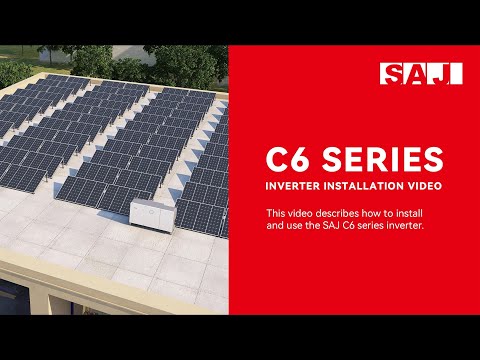 INVERTER SAJ C6 100kW, SAJ C6-100K-T9, 3- PHASE, 9XMPPT+AFCI + eSolar module AIO3 WiFi/Ethernet περιλαμβάνεται στην τιμή του μετατροπέα