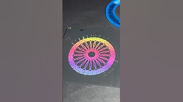 Amazing Spirograph #spirograph #satisfying #art #asmr  #viral #spirographshr #shorts #rihanna #shr