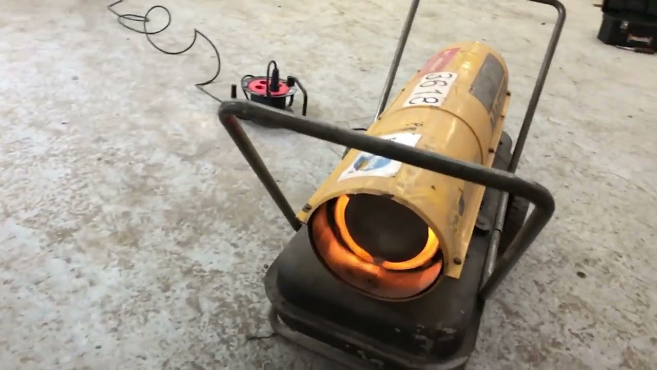 Used Master B100CED Diesel Heater, 30 kW, 220 Volt | Used Small Equipment| equippo.com |