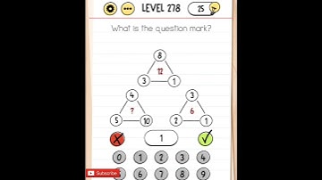 What is the question mark | Brain Test | Level 278