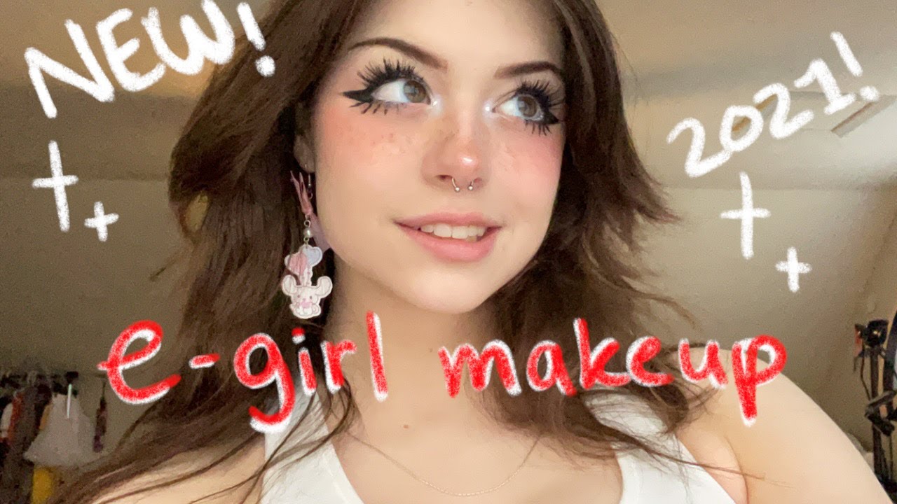 NEW Updated 2021 E-Girl Makeup Tutorial! 