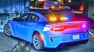 Playing GTA 5 As A POLICE OFFICER Gang Unit Patrol| Chicago|| GTA 5 Lspdfr Mod| 4K