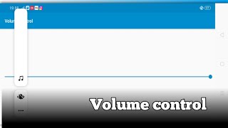 Volume Control In Sketchware screenshot 4