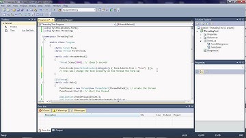 How To Modify Forms From Different Threads (C# Tutorial)