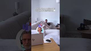 Ich im Homeoffice wenn Büro Kollegen anrufen, E-Mails & Teams Nachrichten schreiben #büro #humor
